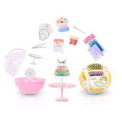 MGA's Miniverse Miniverse Make It Mini Birthday, 8 yr(s), Multicolour, Plastic, Resin