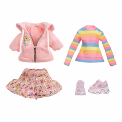 Rainbow High Sparkle & Shine Fashion Dolls- Rosetta (Pink) - Additional view 5