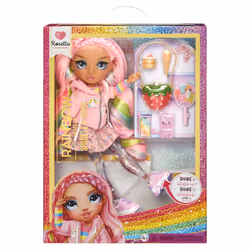 Rainbow High Sparkle & Shine Fashion Dolls- Rosetta (Pink) - Additional view 7