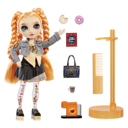 Rainbow High Sparkle & Shine Fashion Dolls- Clementine (Orange)