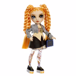 Rainbow High Sparkle & Shine Fashion Dolls- Clementine (Orange)
