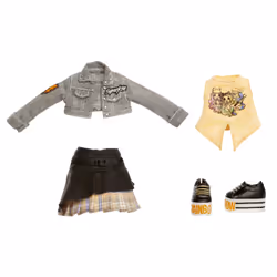 Rainbow High Sparkle & Shine Fashion Dolls- Clementine (Orange) - Additional view 5