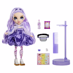 Rainbow High Sparkle & Shine Fashion Dolls- Viola (Purple), Fashion doll, Female, 4 yr(s), Boy/Girl, 280 mm, Multicolour