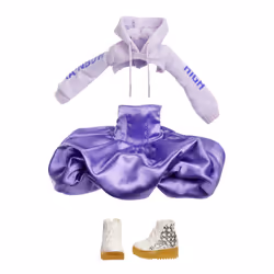Rainbow High Sparkle & Shine Fashion Dolls- Viola (Purple) - Additional view 5