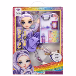 Rainbow High Sparkle & Shine Fashion Dolls- Viola (Purple) - Additional view 7