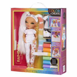 Rainbow High Color & Create Fashion Doll- Character 3 (green eyes) - Additional view 5