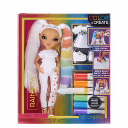 Rainbow High Color & Create Fashion Doll- Character 3 (green eyes) - Additional view 7