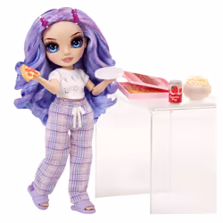 Rainbow High Junior High PJ Party Fashion Doll- Violet (Purple) - Additional view 6