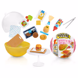 MGA's Miniverse Miniverse- Make It Mini Foods: Diner in PDQ Series 3A, 8 yr(s), Multicolour, Plastic