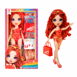Rainbow High Swim & Style Fashion Doll- Ruby (Red), Fashion doll, Female, 4 yr(s), Boy/Girl, 280 mm, Multicolour
