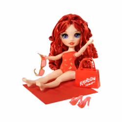 Rainbow High Swim & Style Fashion Doll- Ruby (Red) - Additional view 5