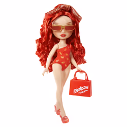 Rainbow High Swim & Style Fashion Doll- Ruby (Red) - Additional view 6