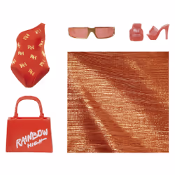 Rainbow High Swim & Style Fashion Doll- Ruby (Red) - Additional view 8