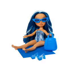 Rainbow High Swim & Style Fashion Doll- Skyler (Blue) - Additional view 5