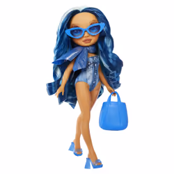 Rainbow High Swim & Style Fashion Doll- Skyler (Blue) - Additional view 7