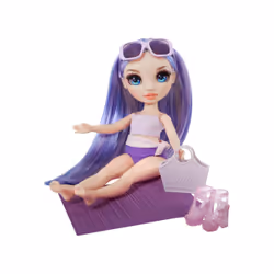 Rainbow High Swim & Style Fashion Doll- Violet (Purple) - Additional view 5