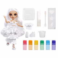 Rainbow High Watercolor & Create Fashion Doll, Brown Eyes - Additional view 6