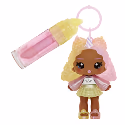MGA Entertainment Yummiland Lip Gloss Doll Series 2- Cotton Candy (Nia Candy Fluff)