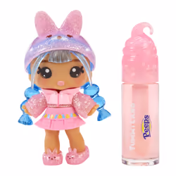 MGA Entertainment Yummiland x PEEPS Lip Gloss Doll – Maddie Mallows, Mini doll, Female, 4 yr(s), Boy/Girl, 100 mm, Multicolou ...
