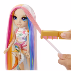 Rainbow High Hair Chalk & Style Doll- Amaya (Rainbow) - Additional view 4