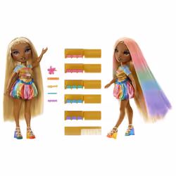 Rainbow High Hair Chalk & Style Doll- Meline (Gold)