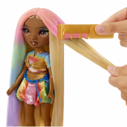 Rainbow High Hair Chalk & Style Doll- Meline (Gold) - Additional view 4