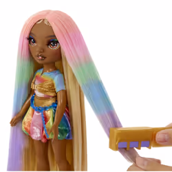 Rainbow High Hair Chalk & Style Doll- Meline (Gold) - Additional view 5