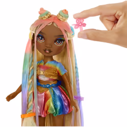 Rainbow High Hair Chalk & Style Doll- Meline (Gold) - Additional view 8
