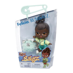 Bratz Babyz Runwayz Felicia Collectible Fashion Doll with Real Fashions