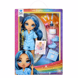 Rainbow High Junior High PJ Party Fashion Doll- Skyler (Blue), Fashion doll, Female, 4 yr(s), Boy/Girl, 177.8 mm, Multicolour