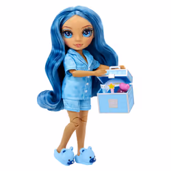 Rainbow High Junior High PJ Party Fashion Doll- Skyler (Blue) - Additional view 4