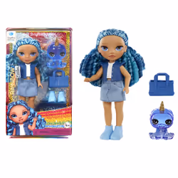 Rainbow High Littles Dolls- Sapphire (Blue), Fashion doll, Female, 4 yr(s), Boy/Girl, Multicolour