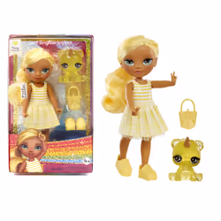 Rainbow High Littles Dolls- Daisy (Yellow), Fashion doll, Female, 4 yr(s), Boy/Girl, 13.9 mm, Multicolour