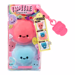 MGA Entertainment Fluffie Stuffiez Mini - Mix 3, 4 yr(s), Multicolour, Silicone, Textile