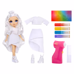 Rainbow High Air Brush & Create Fashion Dolls - Purple Eyes, Fashion doll, Female, 4 yr(s), Boy/Girl, Multicolour