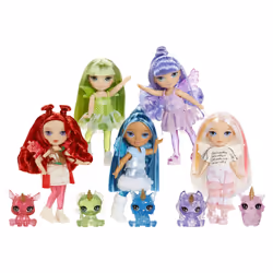 Rainbow High Littles Rainbow Fantasy Fairies Doll- Emerald (Green) - Additional view 6