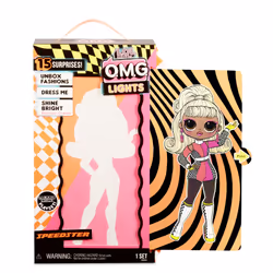 L.O.L. Surprise! OMG Doll Lights Series- Speedster, 6 yr(s), Light effects, Multicolour