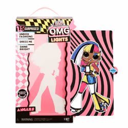 L.O.L. Surprise! OMG Doll Lights Series- AA- Angles, Fashion doll, Female, 6 yr(s), Girl, Light effects, Multicolour