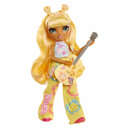 Rainbow High Junior High Jr High Rockband Fashion Dolls - Sunny, Fashion doll, Female, 4 yr(s), Boy/Girl, Multicolour