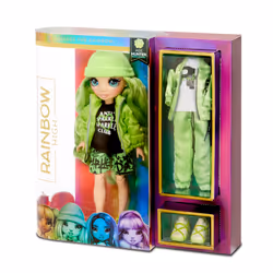 Rainbow High Fashion Doll - Jade Hunter, Fashion doll, Female, 5 yr(s), Girl, Multicolour