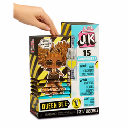 L.O.L. Surprise! J.K. Doll - Queen Bee, Baby doll, Female, 4 yr(s), Girl, 88.9 mm, 390.909 g