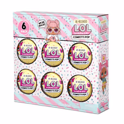 L.O.L. Surprise! 6-Pack Confetti- Angel, Baby doll, Female, 4 yr(s), Girl, Multicolour