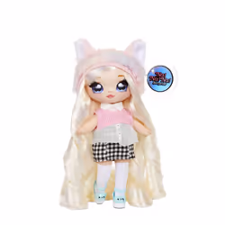 Na! Na! Na! Surprise 2-in-1 Pom Doll Series 4- Paula Purrfect, Fashion doll, Female, 5 yr(s), Girl, Multicolour