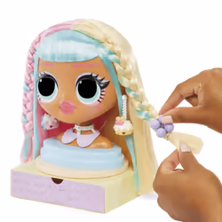 L.O.L. Surprise! OMG Styling Head- Candylicious, Doll hair styling set, 5 yr(s)