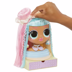 L.O.L. Surprise! OMG Styling Head- Candylicious Doll hair styling set