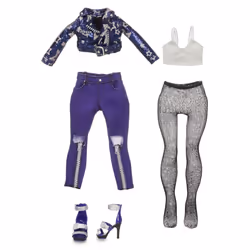 Rainbow High Fashion Doll- Krystal Bailey – Indigo - Additional view 6