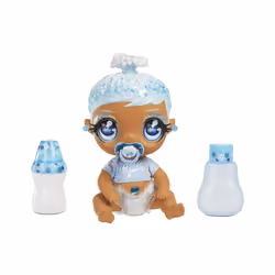 Glitter Babyz Doll- Light Blue, Baby doll, Female, 3 yr(s), Girl, Multicolour