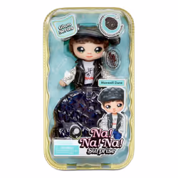 Na! Na! Na! Surprise 2-in-1 Pom Doll Glam Series - Maxwell Dane, Mini doll, Male, Girl, Multicolour