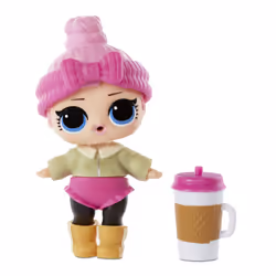 L.O.L. Surprise! Winter Chill Spaces Playset with Doll- Style 1, Mini doll, Female, 4 yr(s), Boy/Girl, 149.4 mm, 313.636 g