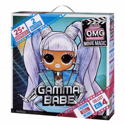 L.O.L. Surprise! OMG Movie Magic Doll- Gamma Babe, Fashion doll, Female, 4 yr(s), Girl, Multicolour